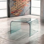 Angers Nantes Cholet Saumur Icones Fontana Arte table basse d'appoint gueridon Tavolino Verre trempé angle arrondi Pietro Chiesa 1