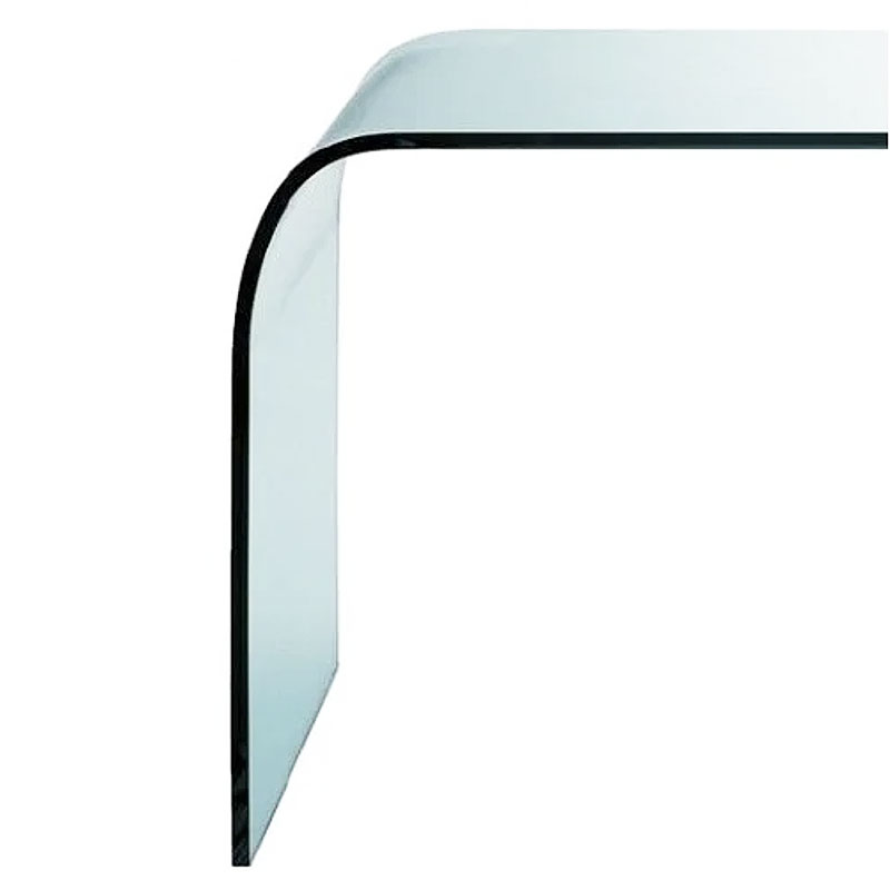 Angers Nantes Cholet Saumur Icones Fontana Arte table basse d'appoint gueridon Tavolino Verre trempé angle arrondi Pietro Chiesa 6