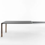 Angers Nantes Cholet Saumur Icones Horm casamania table de repas tango extensible fenix design noyer rallonge Mauro Lipparini 02