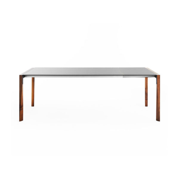 Angers Nantes Cholet Saumur Icones Horm casamania table de repas tango extensible fenix design noyer rallonge Mauro Lipparini 6