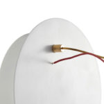 Angers Nantes Cholet Saumur Icones Ingo Maurer Applique lucellino oiseau poetique ampoule verre plume blanc 2