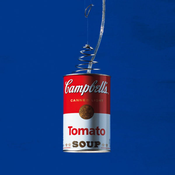 Angers Nantes Cholet Saumur Icones Ingo Maurer Suspension canned light Warhol pop art soup campbells Christoph Matthias 4