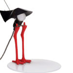 Angers Nantes Cholet Saumur Icones Ingo Maurer lampe a poser Bibibibi oiseau plume porcelaine concept 01