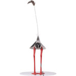 Angers Nantes Cholet Saumur Icones Ingo Maurer lampe a poser Bibibibi oiseau plume porcelaine concept 8