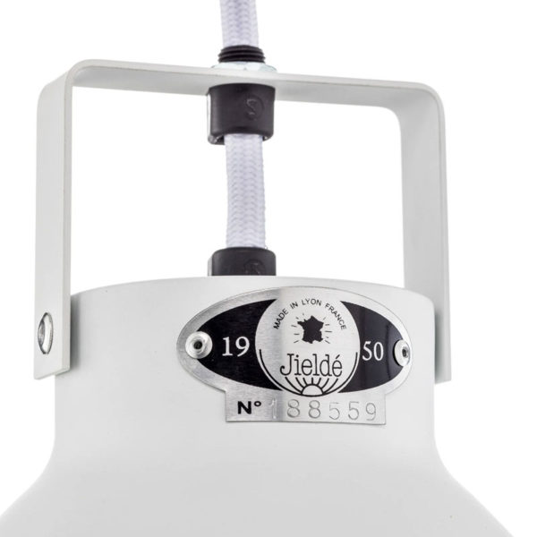 Angers Nantes Cholet Saumur Icones Jielde Augustin Blanc brillant luminaire Suspension  industriel Jean Louis Domecq 2