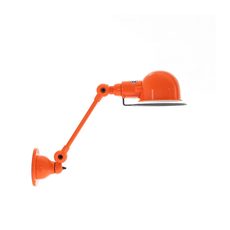 Angers Nantes Cholet Saumur Icones Jielde Signal Orange brillant luminaire applique SI301 industriel Jean Louis Domecq 07