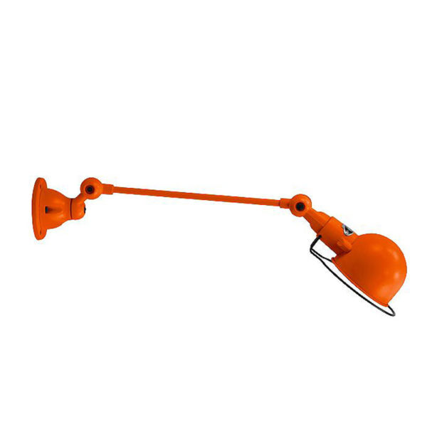 Angers Nantes Cholet Saumur Icones Jielde Signal Orange brillant luminaire applique SI301 industriel Jean Louis Domecq 1