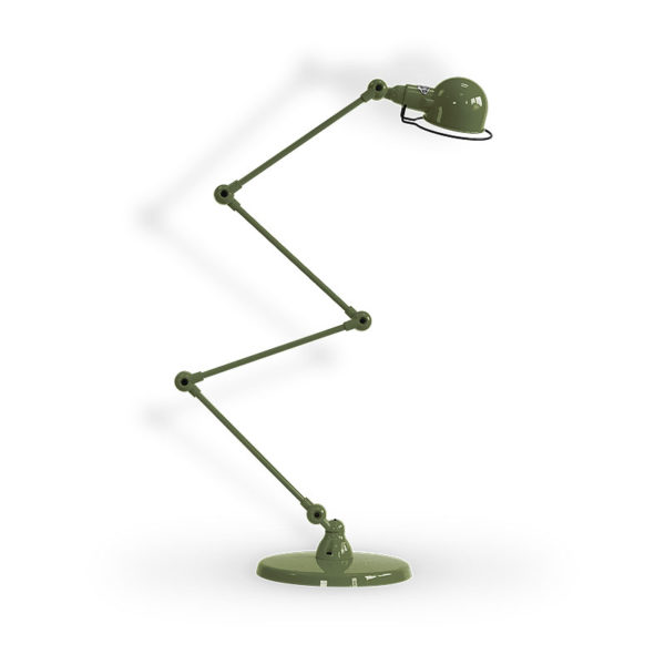 Angers Nantes Cholet Saumur Icones Jielde Signal vert olive brillant luminaire liseuse SI433 industriel Jean Louis Domecq 6