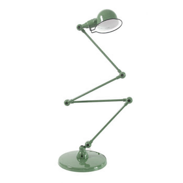 Angers Nantes Cholet Saumur Icones Jielde Signal vert olive brillant luminaire liseuse SI433 industriel Jean Louis Domecq 8