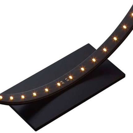 Angers Nantes Cholet Saumur Icones Ledeun Circle classic 60 noir aluminium led minimaliste Jean Luc Ledeun 1
