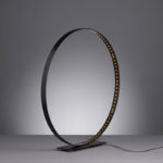 Angers Nantes Cholet Saumur Icones Ledeun Circle classic 60 noir aluminium led minimaliste Jean Luc Ledeun 10