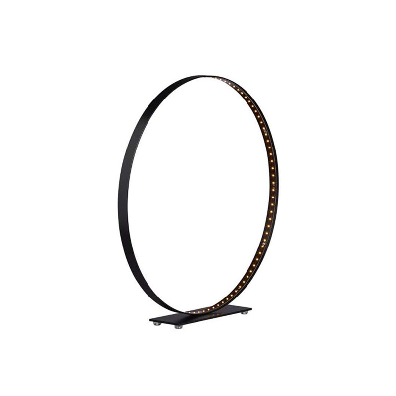 Angers Nantes Cholet Saumur Icones Ledeun Circle classic 60 noir aluminium led minimaliste Jean Luc Ledeun 2