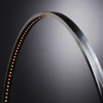 Angers Nantes Cholet Saumur Icones Ledeun Circle classic 60 noir aluminium led minimaliste Jean Luc Ledeun 8