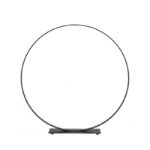 Angers Nantes Cholet Saumur Icones Ledeun Circle mega 90 noir aluminium led minimaliste Jean Luc Ledeun 1