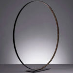 Angers Nantes Cholet Saumur Icones Ledeun Circle mega 90 noir aluminium led minimaliste Jean Luc Ledeun 3