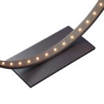 Angers Nantes Cholet Saumur Icones Ledeun Circle mega 90 noir aluminium led minimaliste Jean Luc Ledeun 6