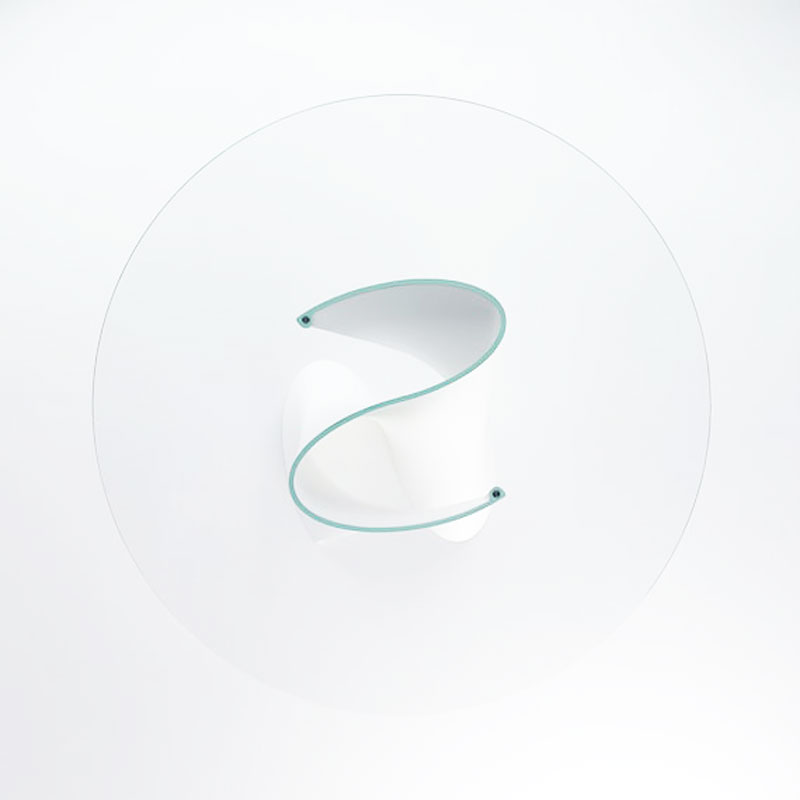 Angers Nantes Cholet Saumur Icones Mdf Italia Table de de repas S Table ronde  Verre Xavier Lust 3