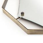 Angers Nantes Cholet Saumur Icones Miroir Fiam Pinch laiton octogone sculpture Lanzavecchia & Wai 00
