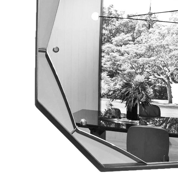 Angers Nantes Cholet Saumur Icones Miroir Fiam Pinch laiton octogone sculpture Lanzavecchia & Wai 1