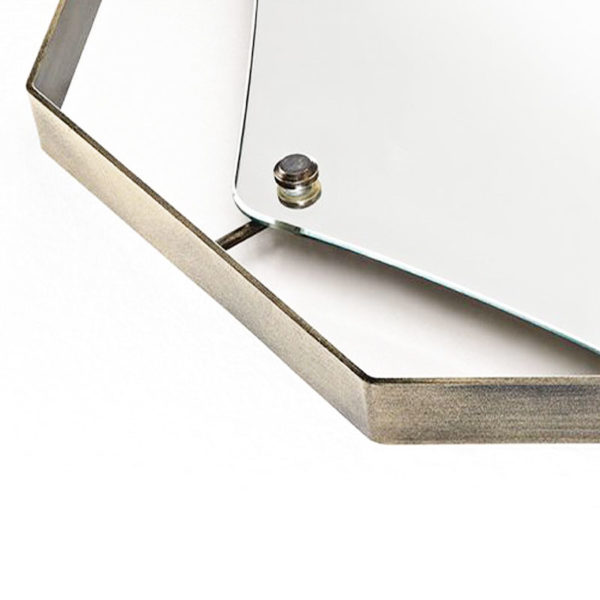 Angers Nantes Cholet Saumur Icones Miroir Fiam Pinch laiton octogone sculpture Lanzavecchia & Wai 4