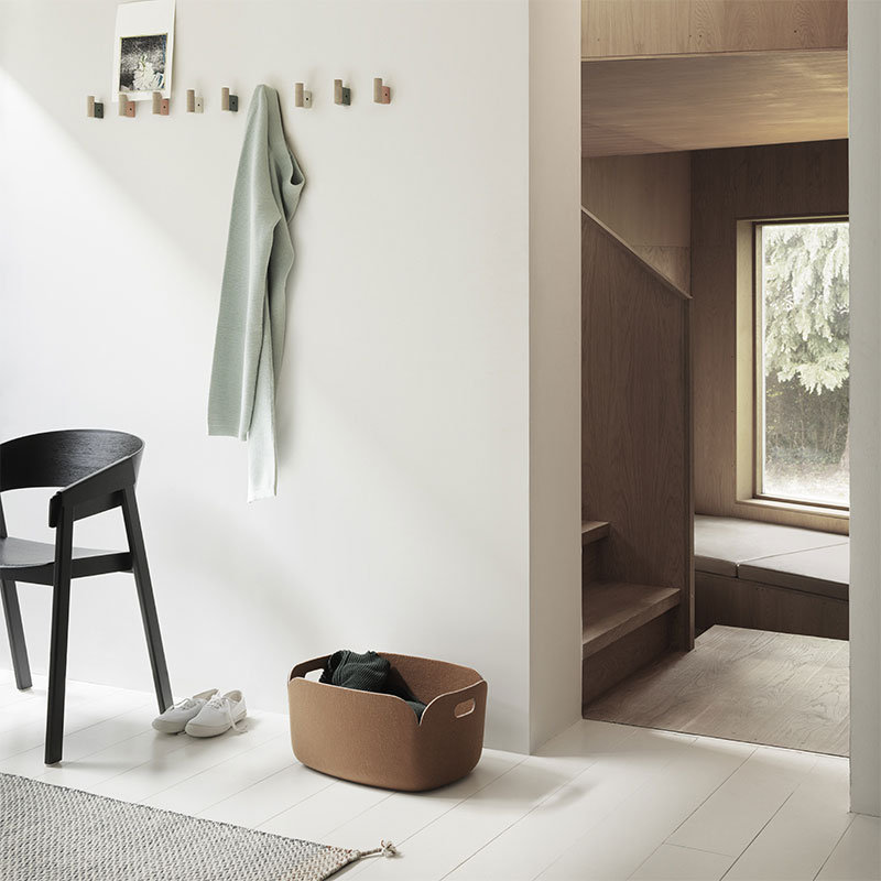 Angers Nantes Cholet Saumur Icones Panière Restore Muuto Orange brulé rangement accesoire mobilier Scandinave Mika Tolvanen 8