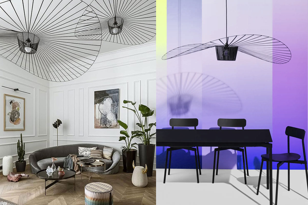 Angers Nantes Cholet Saumur Icones Suspension Petite Friture Vertigo ombre épuré feminin large noir Constance Guisset 1