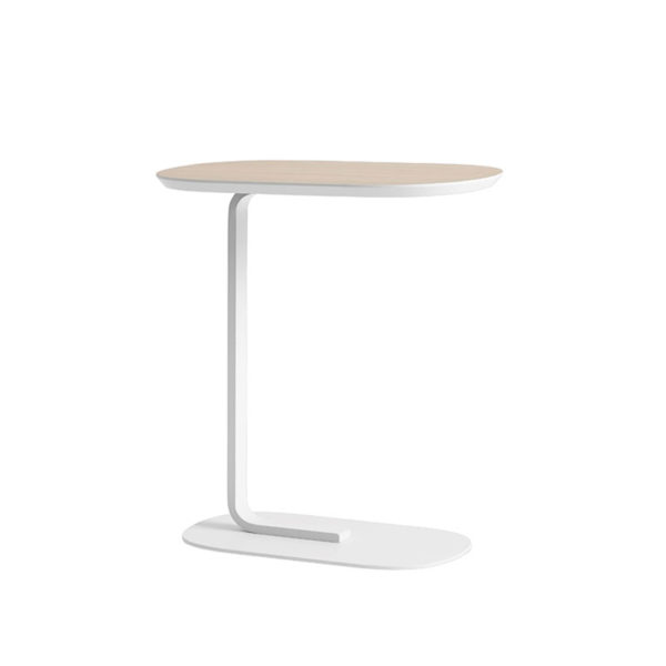 Angers Nantes Cholet Saumur Icones Table D'appoint Gueridon Relate Muuto mobilier Scandinave bois chêne metal blanc studio Big Game 6