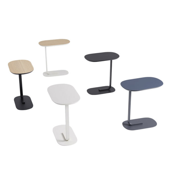 Angers Nantes Cholet Saumur Icones Table D'appoint Gueridon Relate Muuto mobilier Scandinave bois chêne metal blanc studio Big Game 7