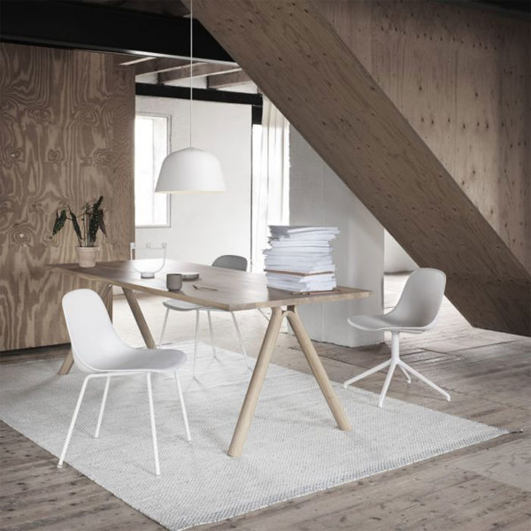 Angers Nantes Cholet Saumur Icones Tapis Ply mobilier Scandinave laine zigzag blanc gris anthracite plat Margrethe Odgaard 10