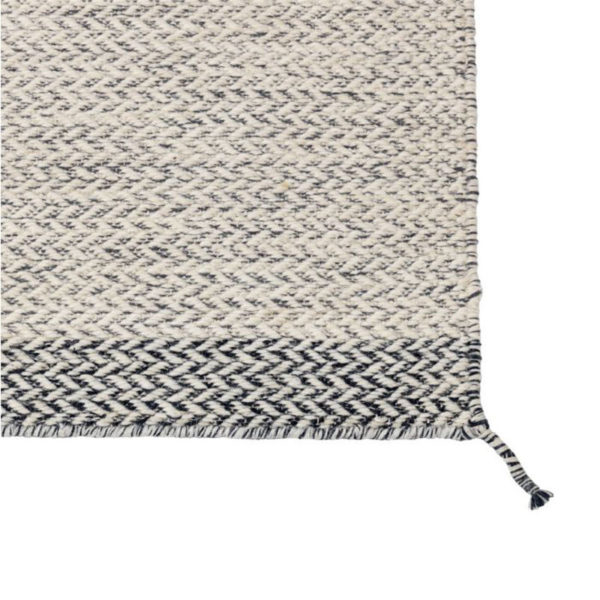 Angers Nantes Cholet Saumur Icones Tapis Ply mobilier Scandinave laine zigzag blanc gris anthracite plat Margrethe Odgaard 3