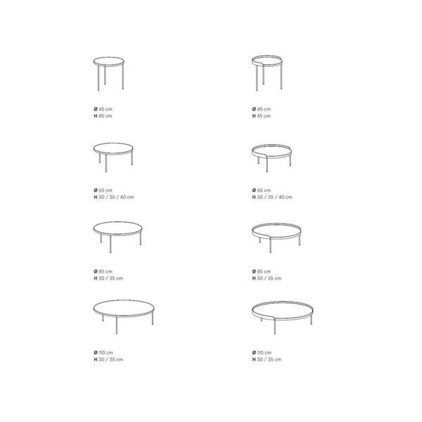 Angers Nantes Cholet Saumur Icones Treku Table basse Gau Rond Bois  massif metal Ibon Arrizabalaga 10