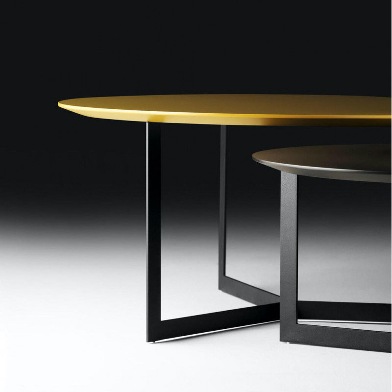 Angers Nantes Cholet Saumur Icones Treku Table basse Kabi Chêne rond metal Ibon Arrizabalaga 7