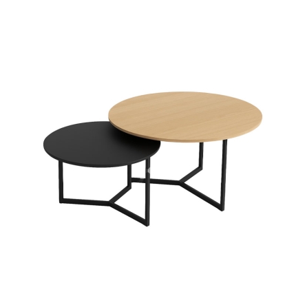 Angers Nantes Cholet Saumur Icones Treku Table basse Kabi laque rond metal Ibon Arrizabalaga 0