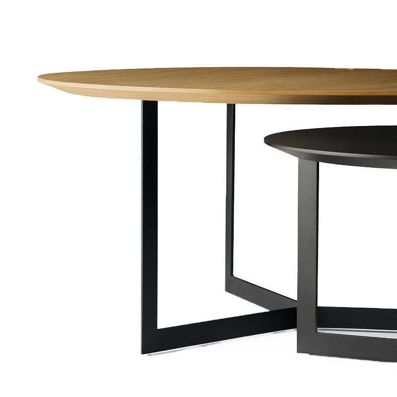 Angers Nantes Cholet Saumur Icones Treku Table basse Kabi laque rond metal Ibon Arrizabalaga 001