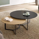 Angers Nantes Cholet Saumur Icones Treku Table basse Kabi laque rond metal Ibon Arrizabalaga 2