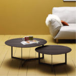 Angers Nantes Cholet Saumur Icones Treku Table basse Kabi laque rond metal Ibon Arrizabalaga 4