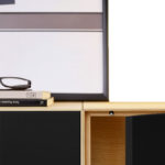 Angers Nantes Cholet Saumur Icones Treku modulaire bois Lauki meuble  TV rangement laque Ibon Arrizabalaga 01