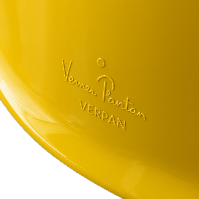 Angers Nantes Cholet Saumur Icones Verpan Fauteuil Pantopop jaune outdoor fun empilable mobilier design Verner Panton 11