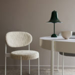 Angers Nantes Cholet Saumur Icones Verpan lampe a poser Pantop vert cloche Verner Panton 10