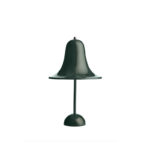 Angers Nantes Cholet Saumur Icones Verpan lampe a poser Pantop vert cloche Verner Panton 3