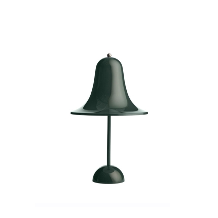 Angers Nantes Cholet Saumur Icones Verpan lampe a poser Pantop vert cloche Verner Panton 3