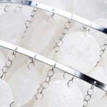 Angers Nantes Cholet Saumur Icones Verpan suspension luminaire Fun 10DM Chrome nacre organique Verner Panton 1