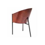 Angers Nantes Cholet Saumur Icones fauteuil Driade Coste restaurant café Costes acajou cuir Paris philippe Starck 10