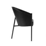 Angers Nantes Cholet Saumur Icones fauteuil Driade Coste restaurant café Costes noir Ebene cuir Paris philippe Starck 0