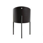 Angers Nantes Cholet Saumur Icones fauteuil Driade Coste restaurant café Costes noir Ebene cuir Paris philippe Starck 12