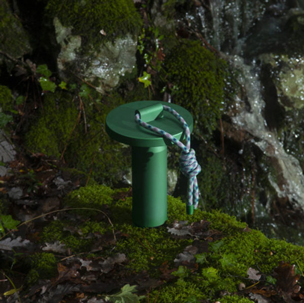 Angers Nantes Cholet Saumur Icones lampe batterie Quasar vert aluminium anodisé escalade nomade Samy Rio 1