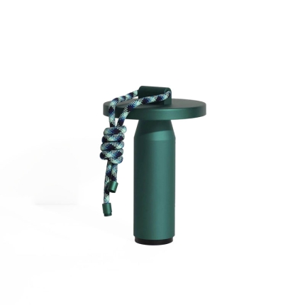 Angers Nantes Cholet Saumur Icones lampe batterie Quasar vert aluminium anodisé escalade nomade Samy Rio 11