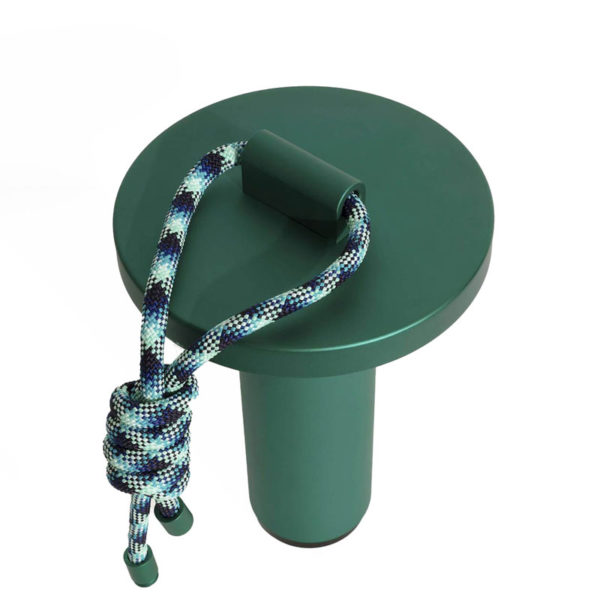 Angers Nantes Cholet Saumur Icones lampe batterie Quasar vert aluminium anodisé escalade nomade Samy Rio 12