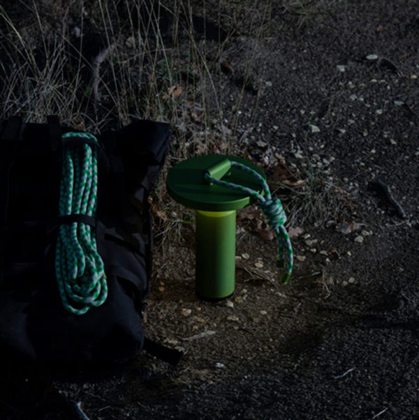 Angers Nantes Cholet Saumur Icones lampe batterie Quasar vert aluminium anodisé escalade nomade Samy Rio 4