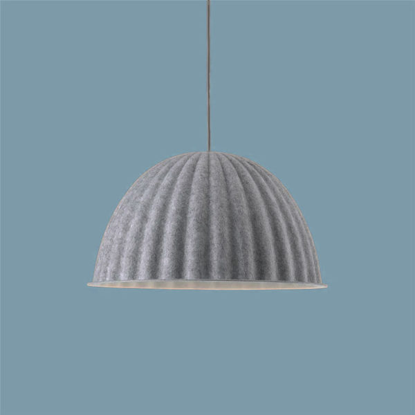 Angers Nantes Cholet Saumur Icones suspension Under the bell feutrine pet moule Muuto mobilier Scandinave gris Iskos–Berlin 1